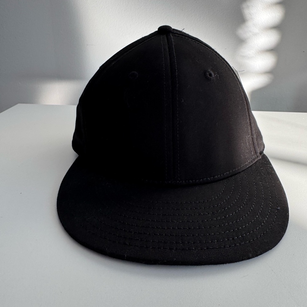Black Baseball Cap NWT Adjustable Blank Unisex One Size